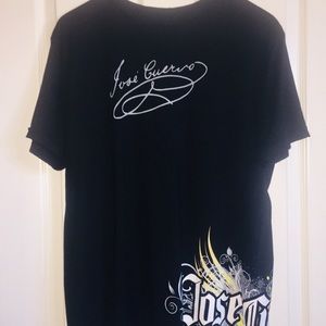 DIAGEO-JOSE CUERVO- BLACK MENS T-SHIRT- L